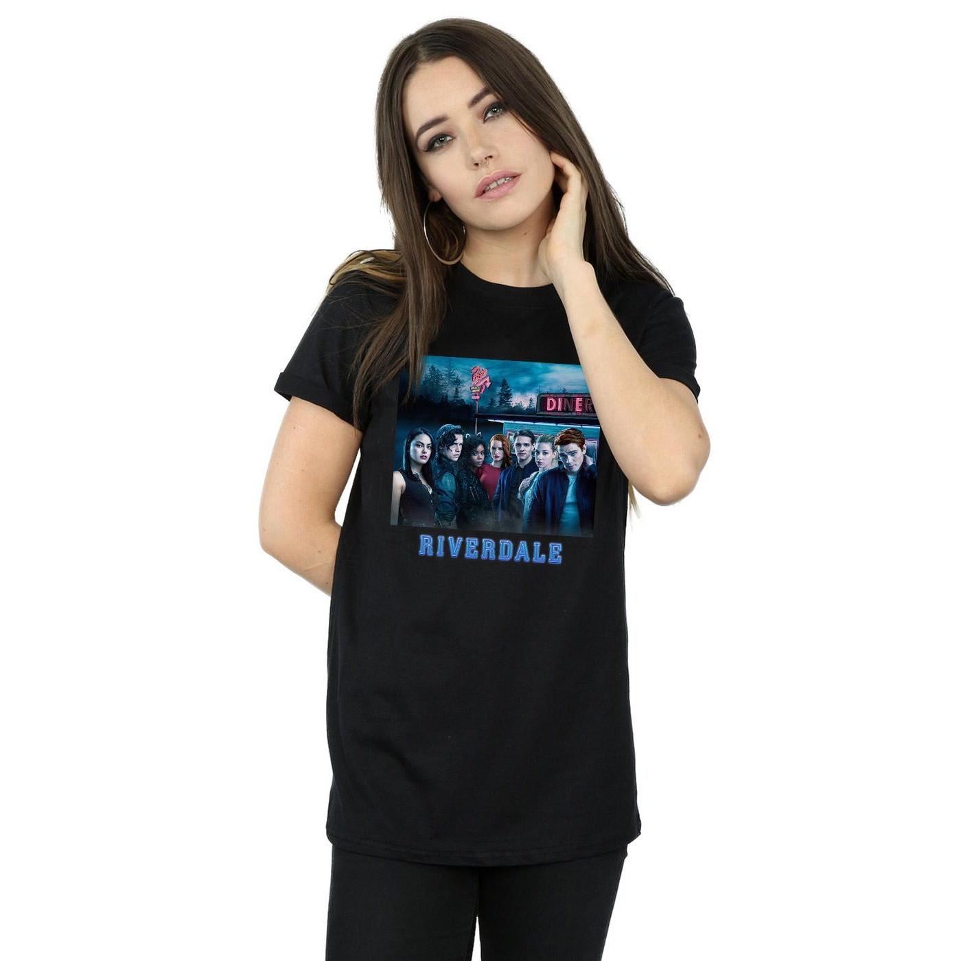 Riverdale Diner T-Shirt Stampa Grafica  