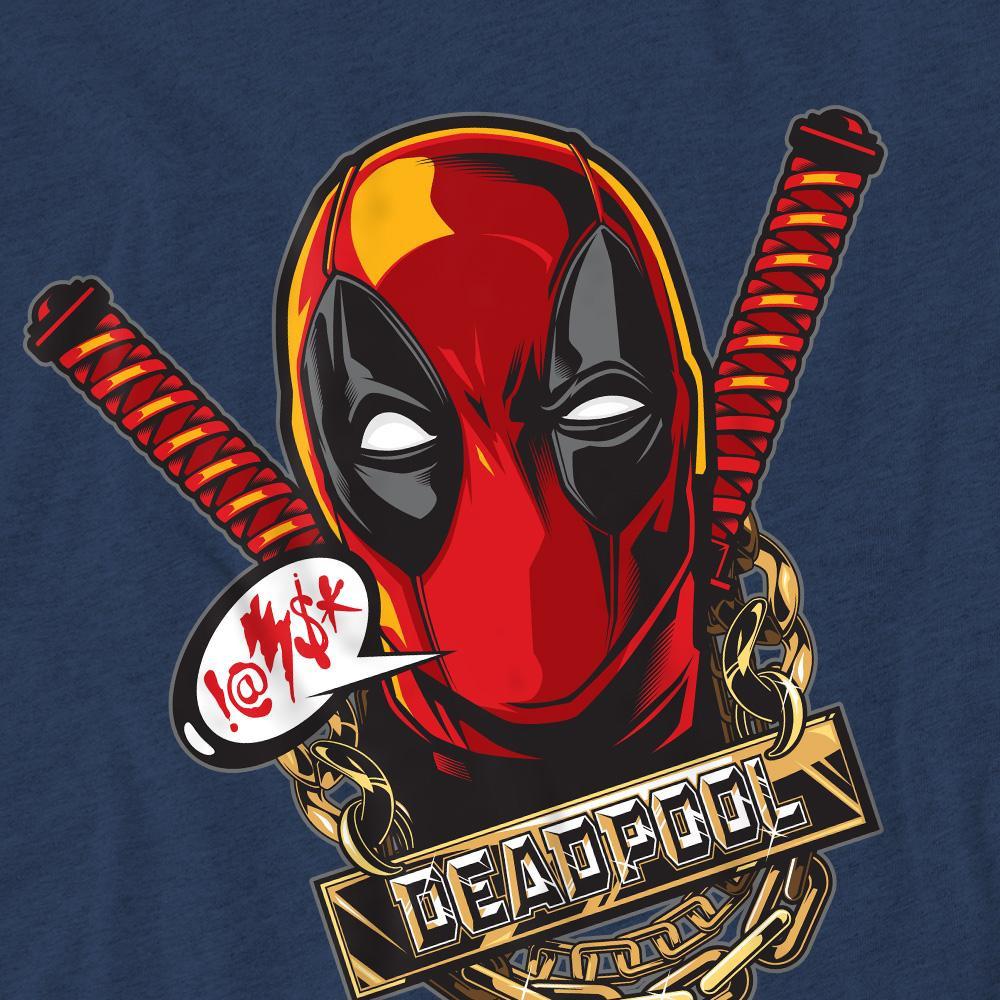 Deadpool Grafik Print T-Shirt  