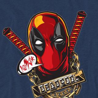 Deadpool Grafik Print T-Shirt  