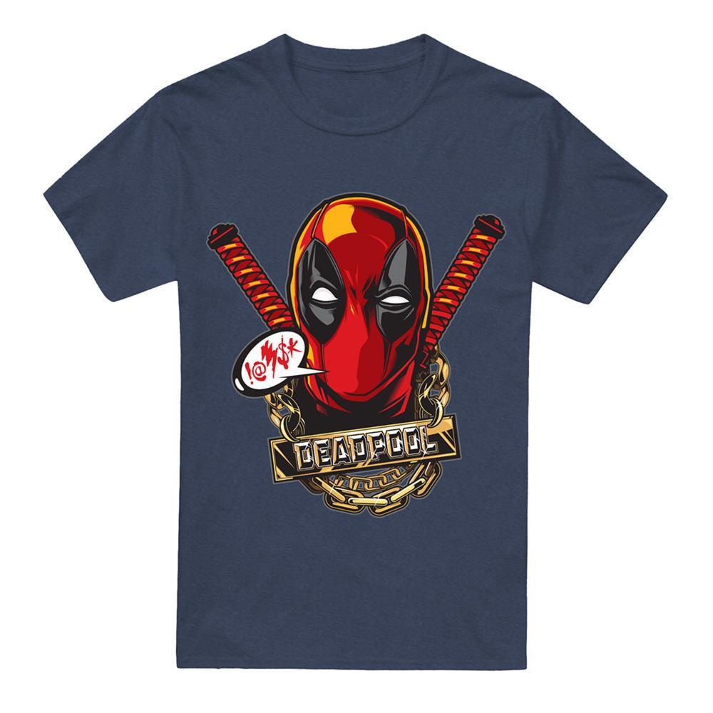 Deadpool Grafik Print T-Shirt  