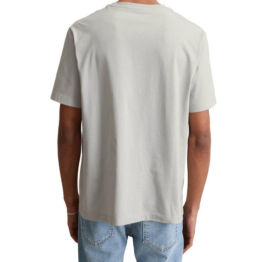 Marc O'Polo Denim T-shirt  Pack de 1 Confortable à porter-T-Shirt, SSL, Logo Print, Reg F  