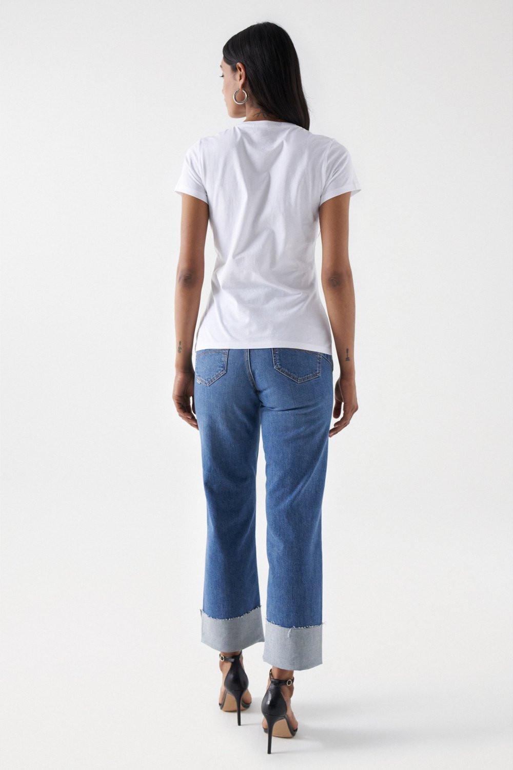 Salsa Institutional Beaded Slim Fit T-Shirt  