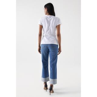 Salsa Institutional Beaded Slim Fit T-Shirt  