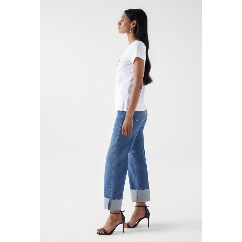 Salsa Institutional Beaded Slim Fit T-Shirt  