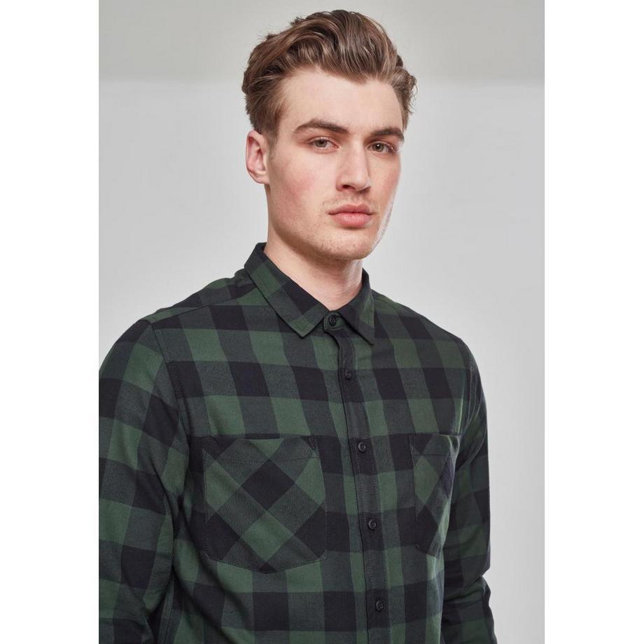 URBAN CLASSICS Camicia Basica in Flanella  