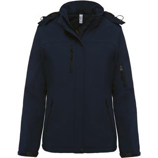 Kariban  parka damen softshell doublée capuche 