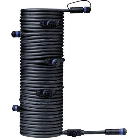 Paulmann Plug & Shine Kabel IP68 15m sieben Anschlussbuchsen  