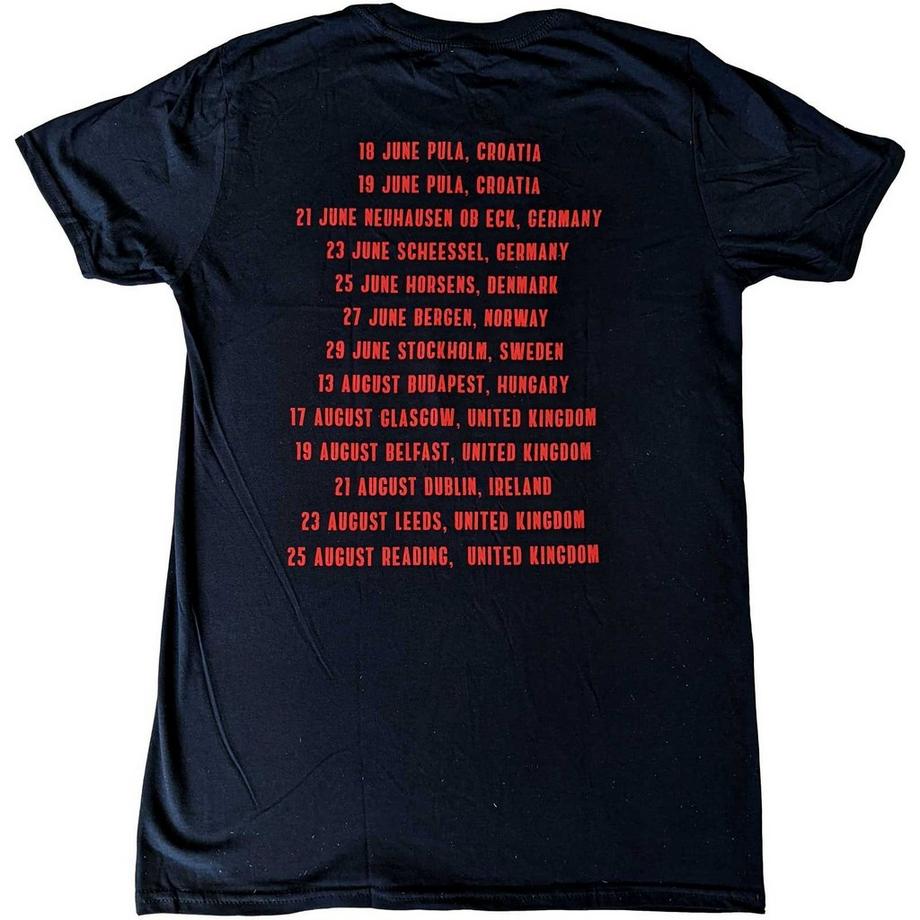 Foo Fighters Concrete & Gold 2019 European Tour T-Shirt  