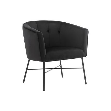 Vente-unique Fauteuil cabriolet en velours FAKART  