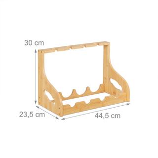 Northix Portabottiglie con portabicchieri  