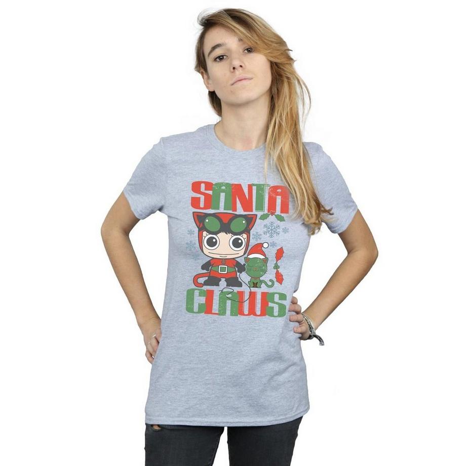 DC COMICS Santa Claws T-Shirt Stampa Grafica  