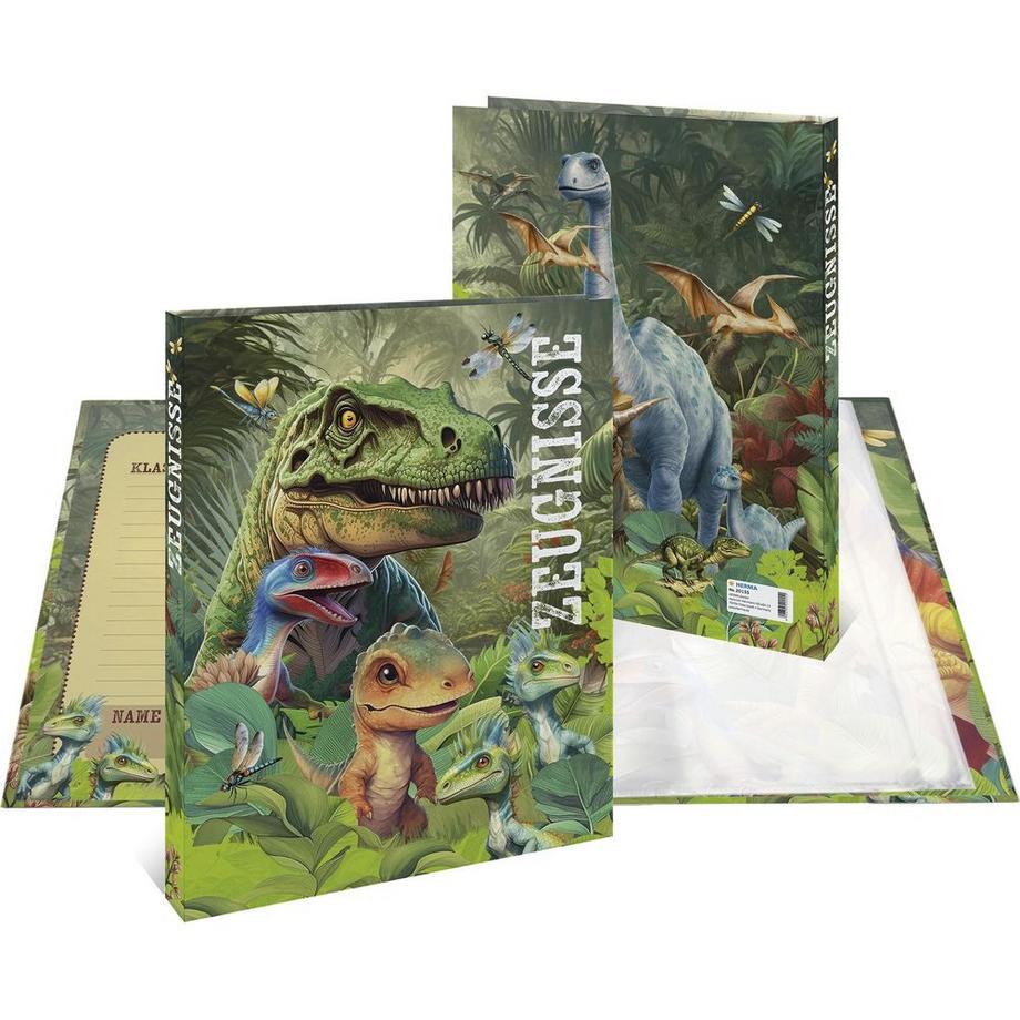 classeur de certificats Dino World