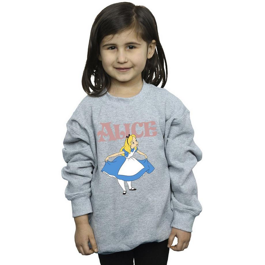 Disney  Alice In Wonderland Take A Bow Sweatshirt 