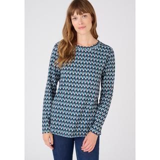 Damart  Tee-shirt maille chaude motif cachemire. 