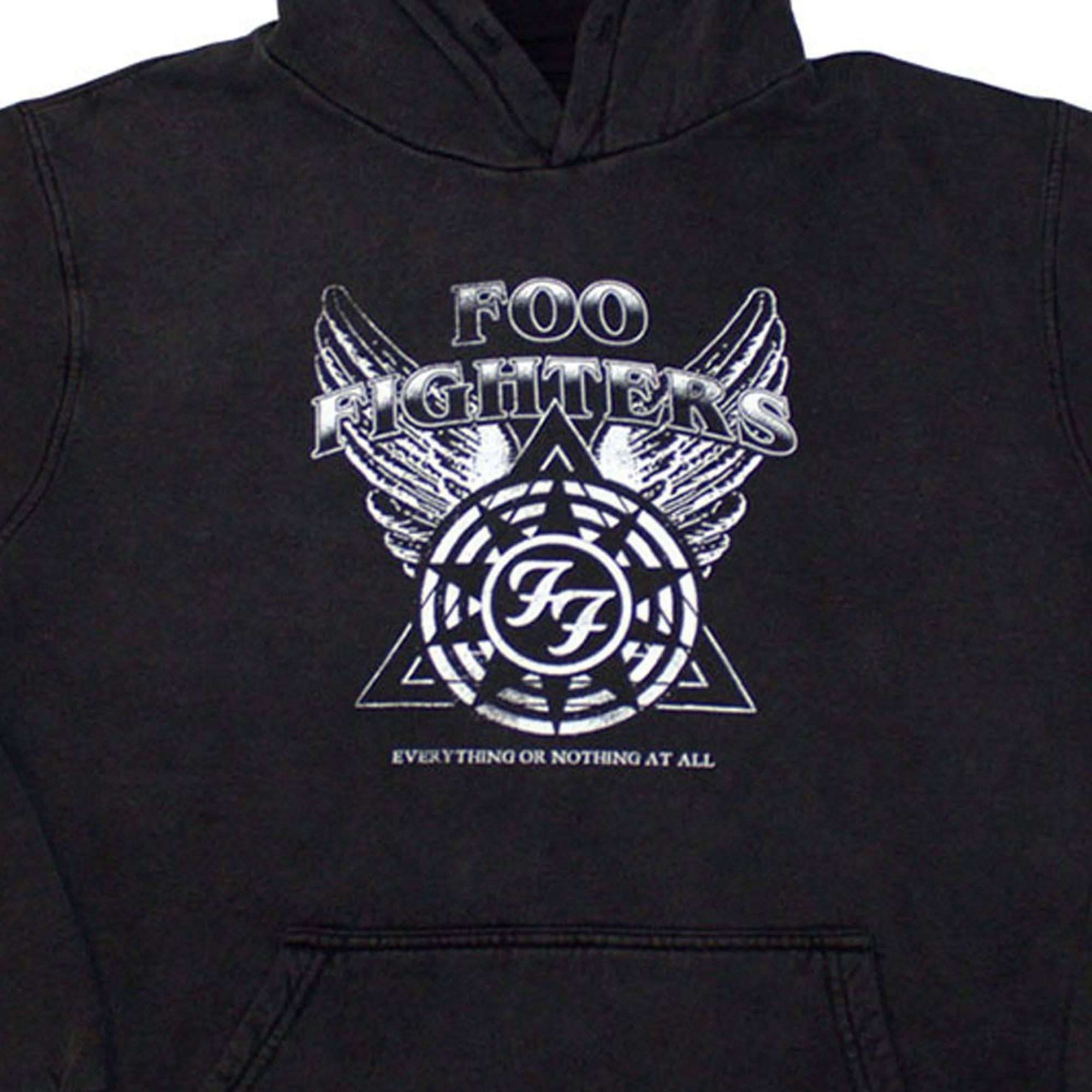 Foo Fighters Everything Or Nothing At All Felpa con Cappuccio  