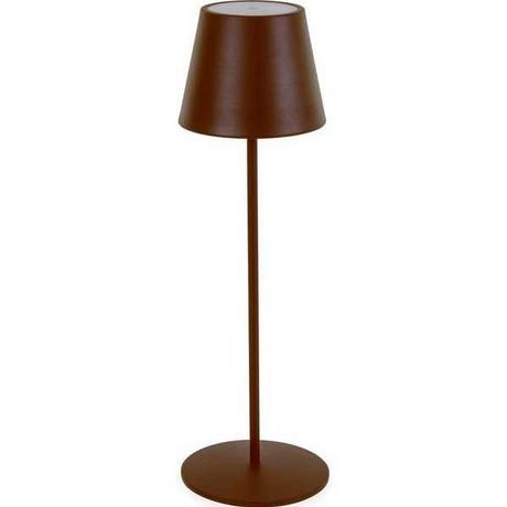 mutoni Lampe à poser Etna LED marron  