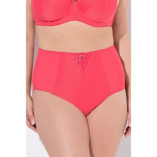 Ulla Popken Slip Modellante Vita Alta Inserto Pizzo  