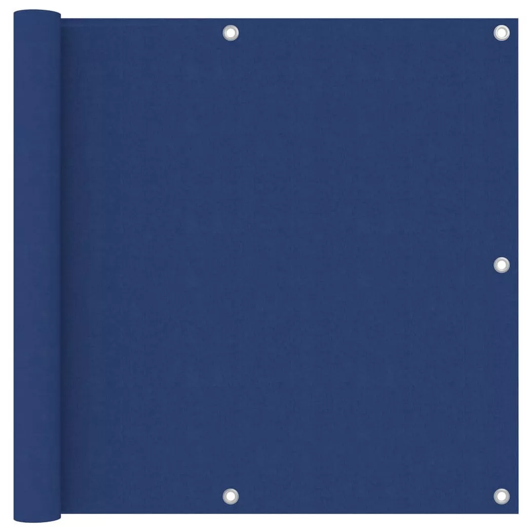 Paravento Da Balcone Blu 90x500 Cm In Tessuto Oxford - Vidaxl