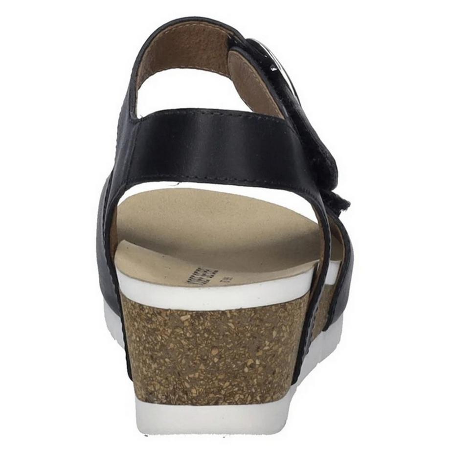 Josef Seibel Quinn 16 Sandali in Pelle con Tacco a Zeppa  