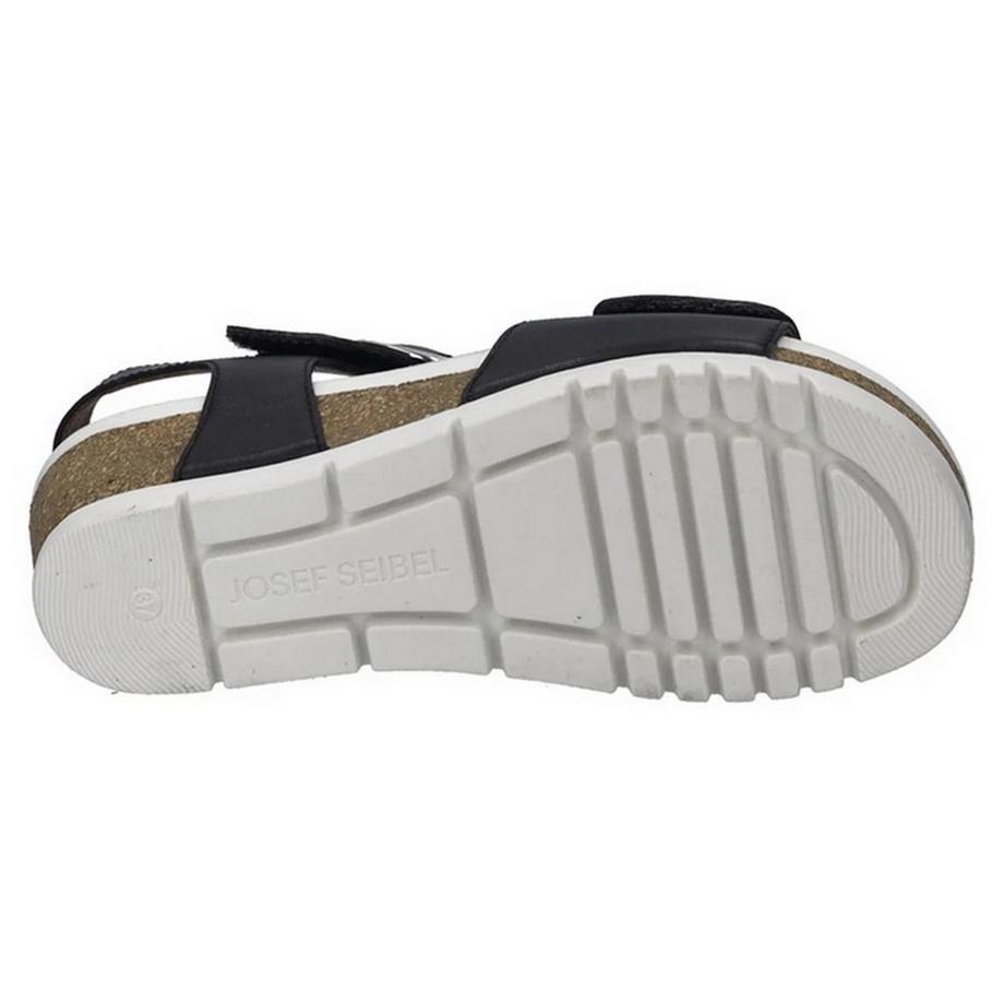 Josef Seibel Quinn 16 Sandali in Pelle con Tacco a Zeppa  