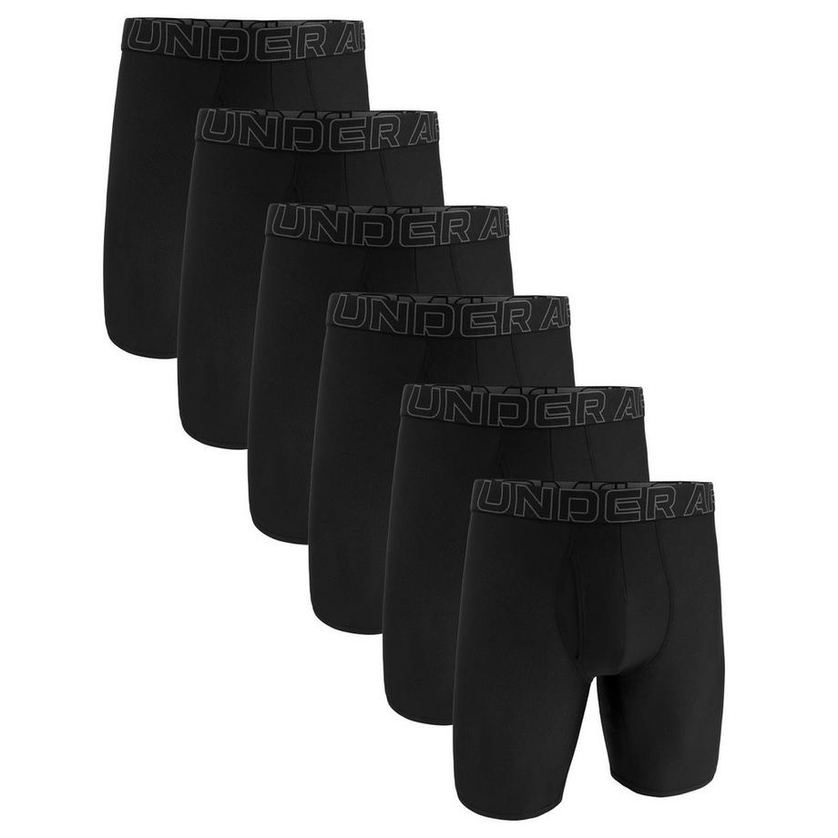 Boxer Uomini Confezione da 6 Aderente alla figura-UA PERFORMANCE TECH MESH -SOLID 9 IN 6PK