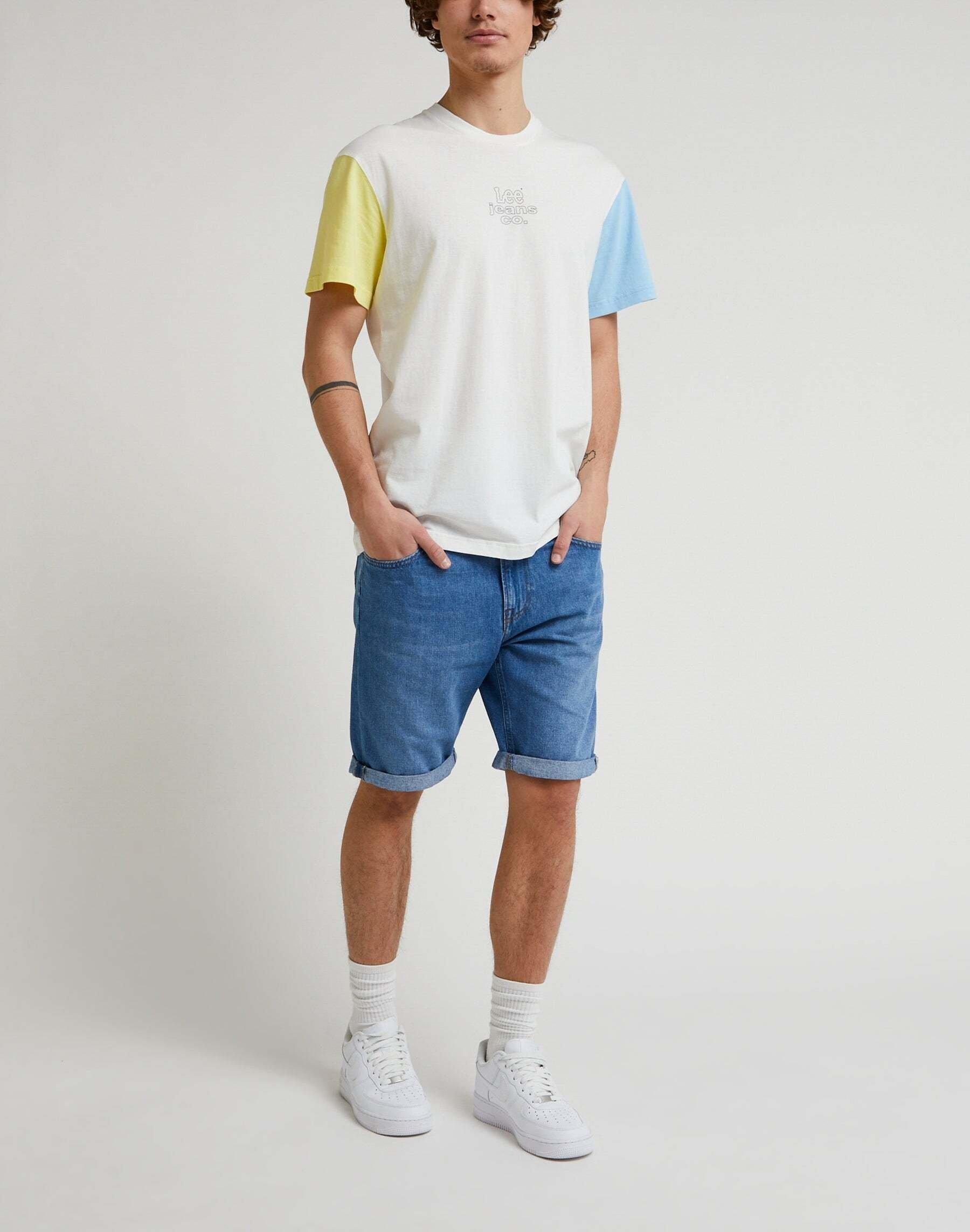 Lee  T-Shirt Relaxed Color Block Tee 