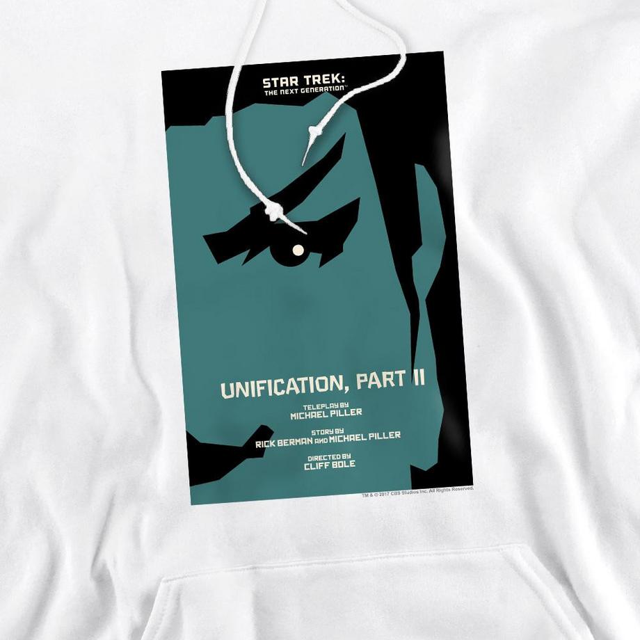 Star Trek The Next Generation Season 5 Episode 8 Felpa con cappuccio  