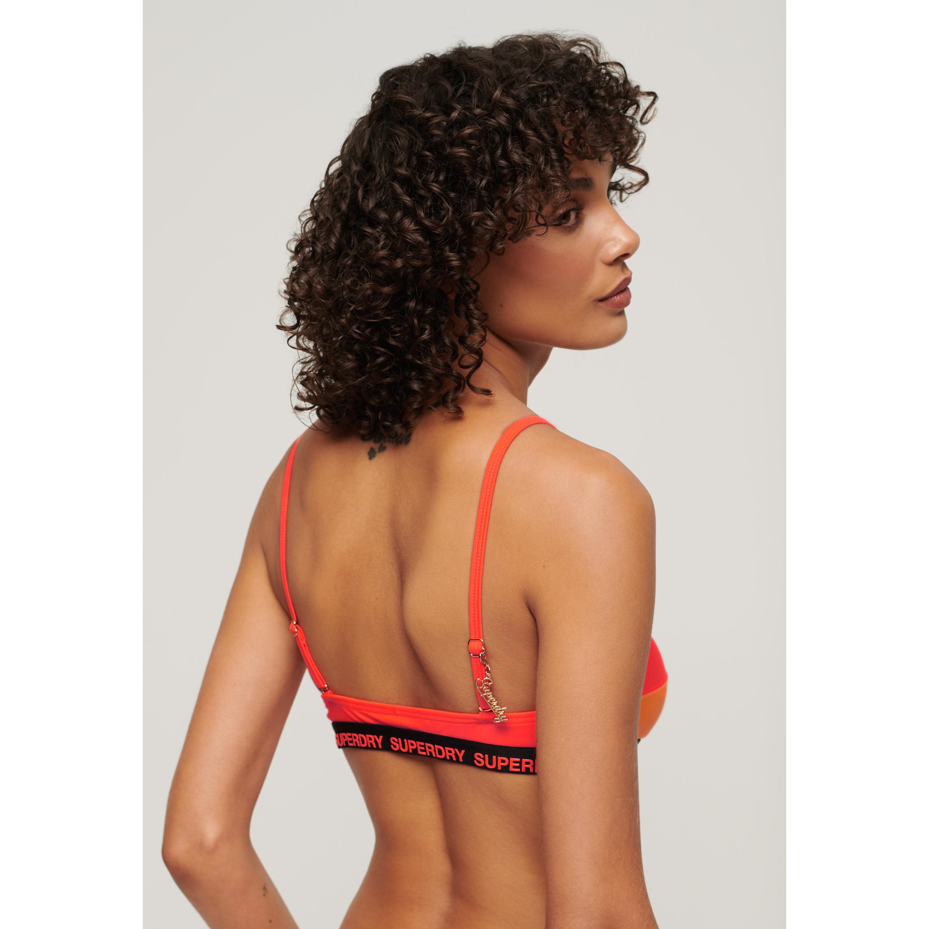 Superdry Elastisches Badeanzugoberteil  