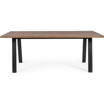 Table de jardin Oslo 200x100 FSC naturel anthracite