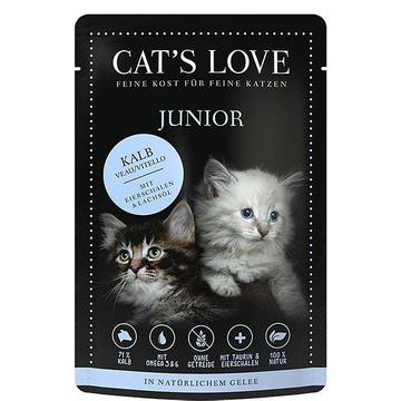 Cat's Love Junior Veal, 200g
