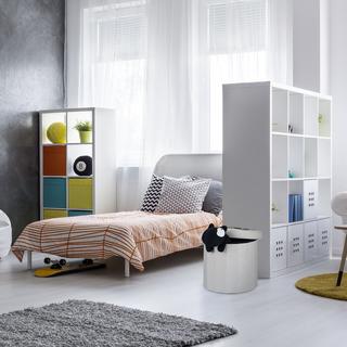 B2X Hocker mit Stauraum Größe L rund  