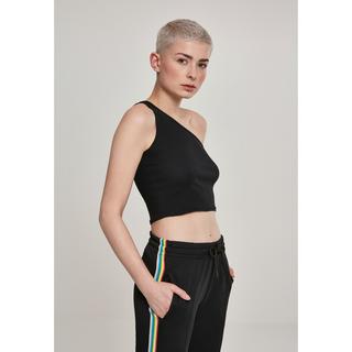 URBAN CLASSICS  crop top urban classic asym 