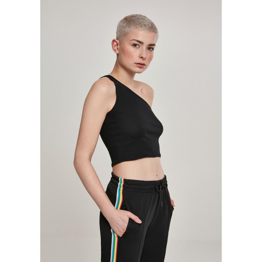 URBAN CLASSICS Crop Top Asymétrique  