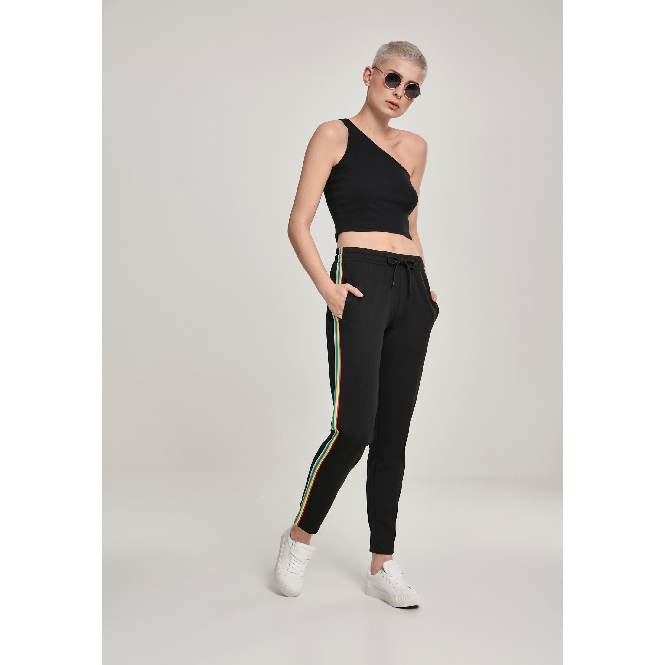 URBAN CLASSICS  crop top urban classic asym 