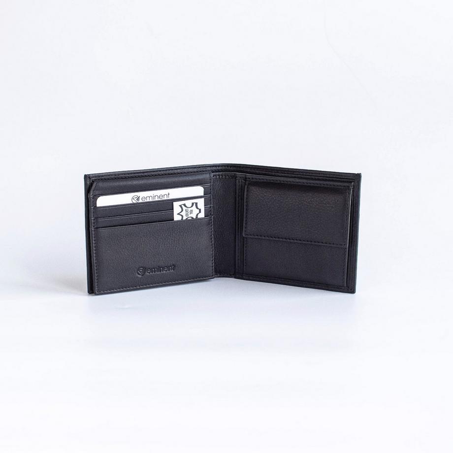 EMINENT Clapham Bifold Portefeuille Avec Volet Pour Cartes Rabattable  