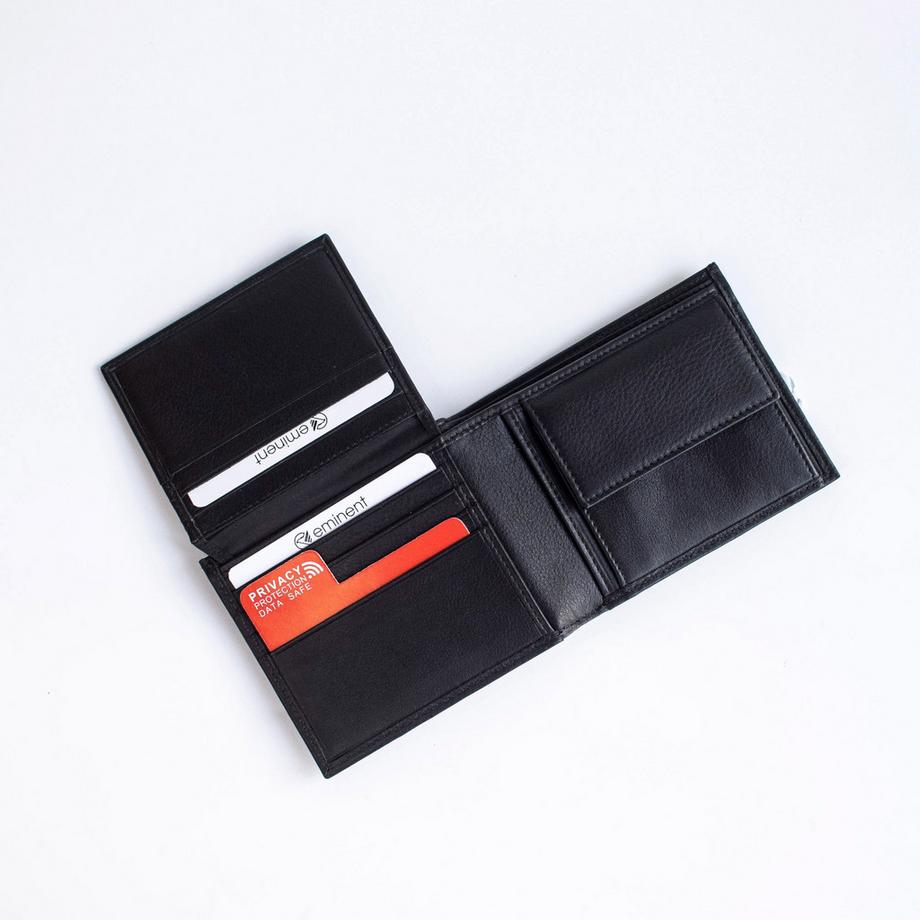 EMINENT Clapham Bifold Portefeuille Avec Volet Pour Cartes Rabattable  