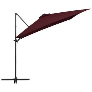 VidaXL Parasol de jardin en porte-à-faux  