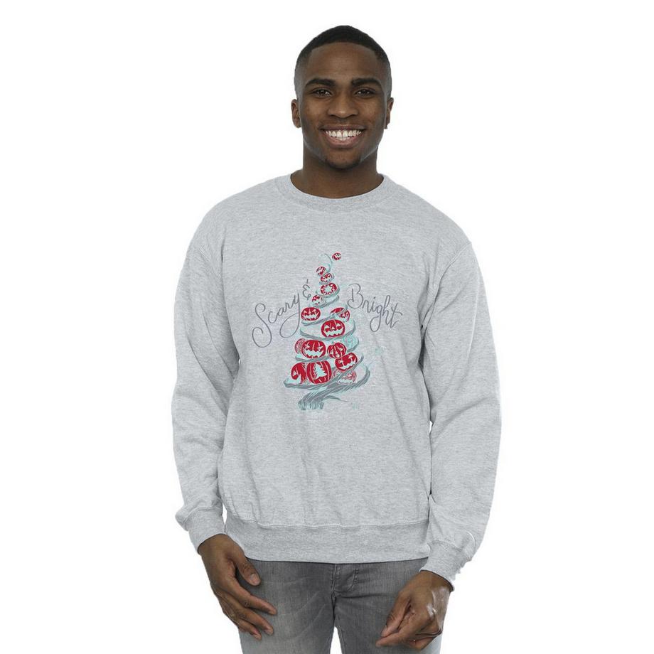 Disney The Nightmare Before Christmas Scary and Bright Sweatshirt  