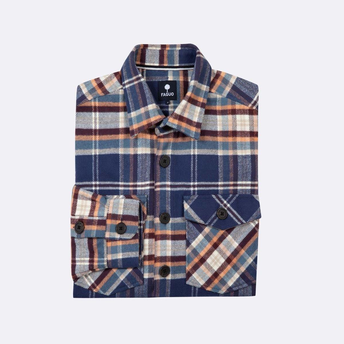 Faguo  F23SH0110 FLAVIGNY OVER SHIRT COTTON-M 