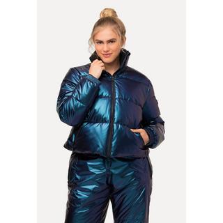 Ulla Popken  Performance-Jacke, Verlängerung, 2-Wege-Zipper, Stehkragen 