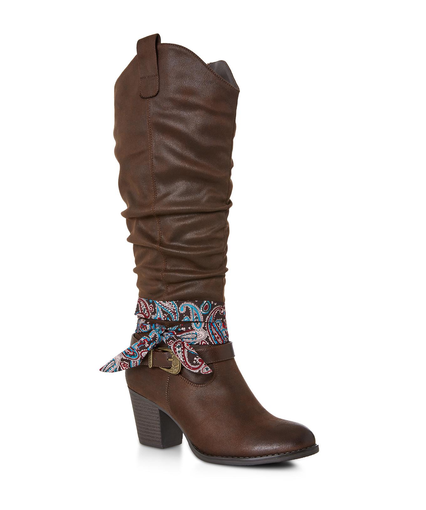 Joe Browns  Stiefel mit Bandana-Besatz 