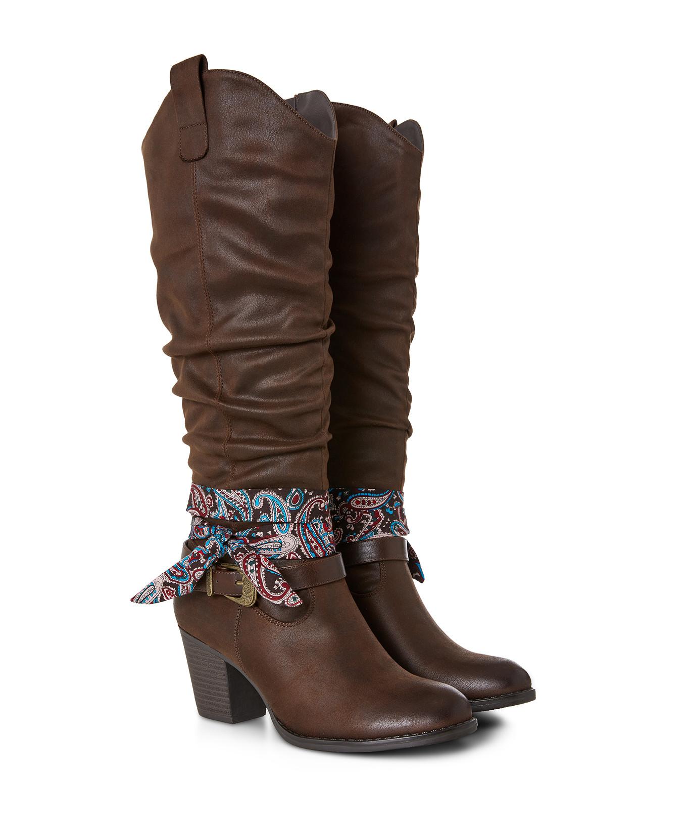 Joe Browns  Stiefel mit Bandana-Besatz 