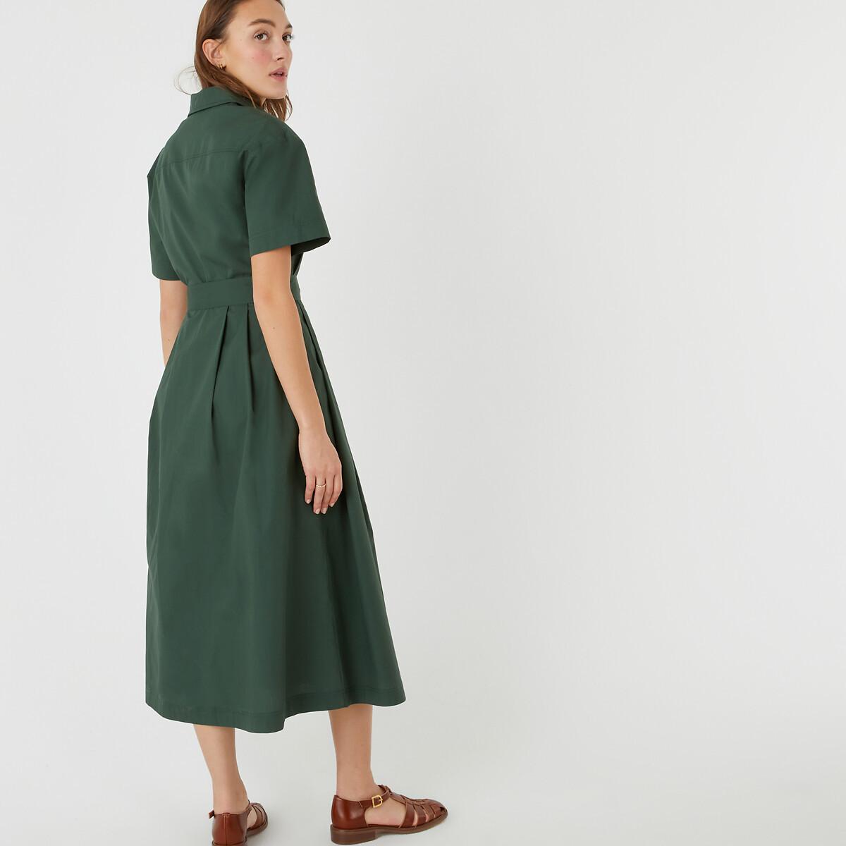 La Redoute Collections Abito a camicia con cintura da annodare  