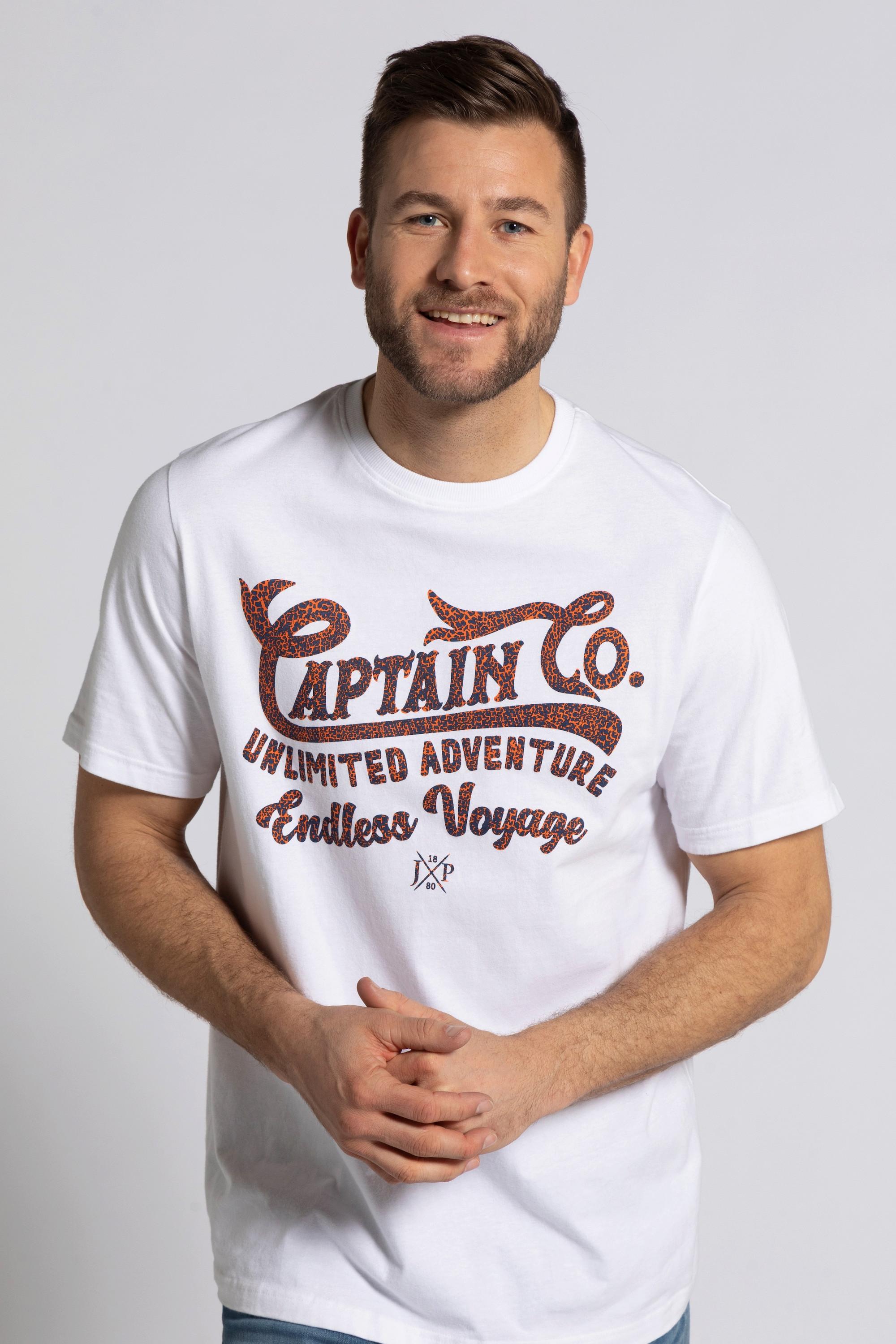 JP1880 T-shirt Lot de 2 Col Rond Manches Courtes Imprimé Ancre  