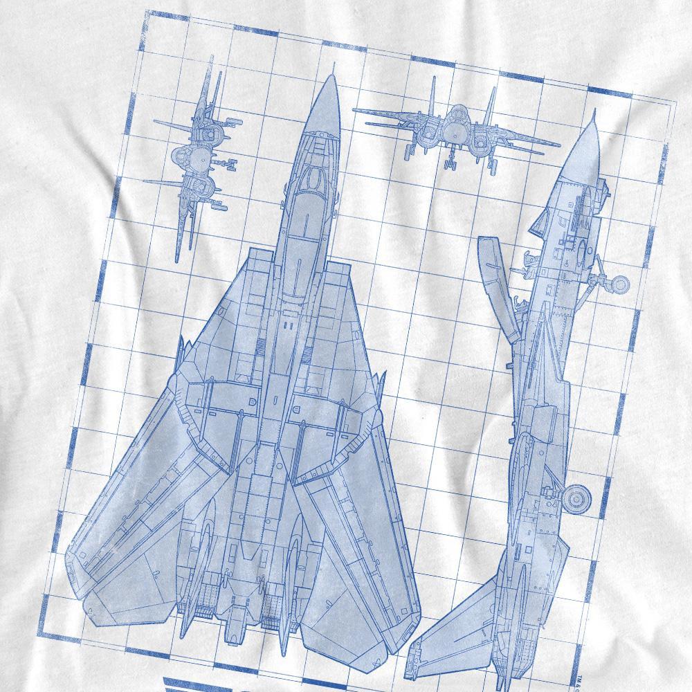 Top Gun Top Gun Blueprint T-Shirt Maniche Lunghe  