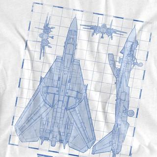 Top Gun Top Gun Blueprint T-Shirt Maniche Lunghe  