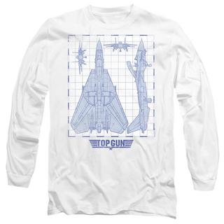 Top Gun Top Gun Blueprint T-Shirt Maniche Lunghe  