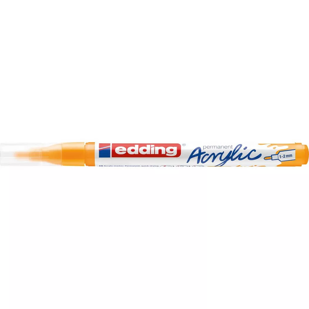 edding 5300 Acrylic "Acrylmarker - Fein" - Sonnengelb