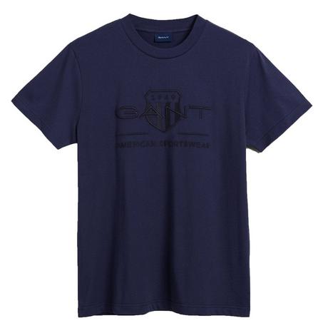 GANT D1. TONAL ARCHIVE SHIELD T-SHIRT Maglietta  Vestibilità confortevole-REG TONAL SHIELD T-SHIRT 