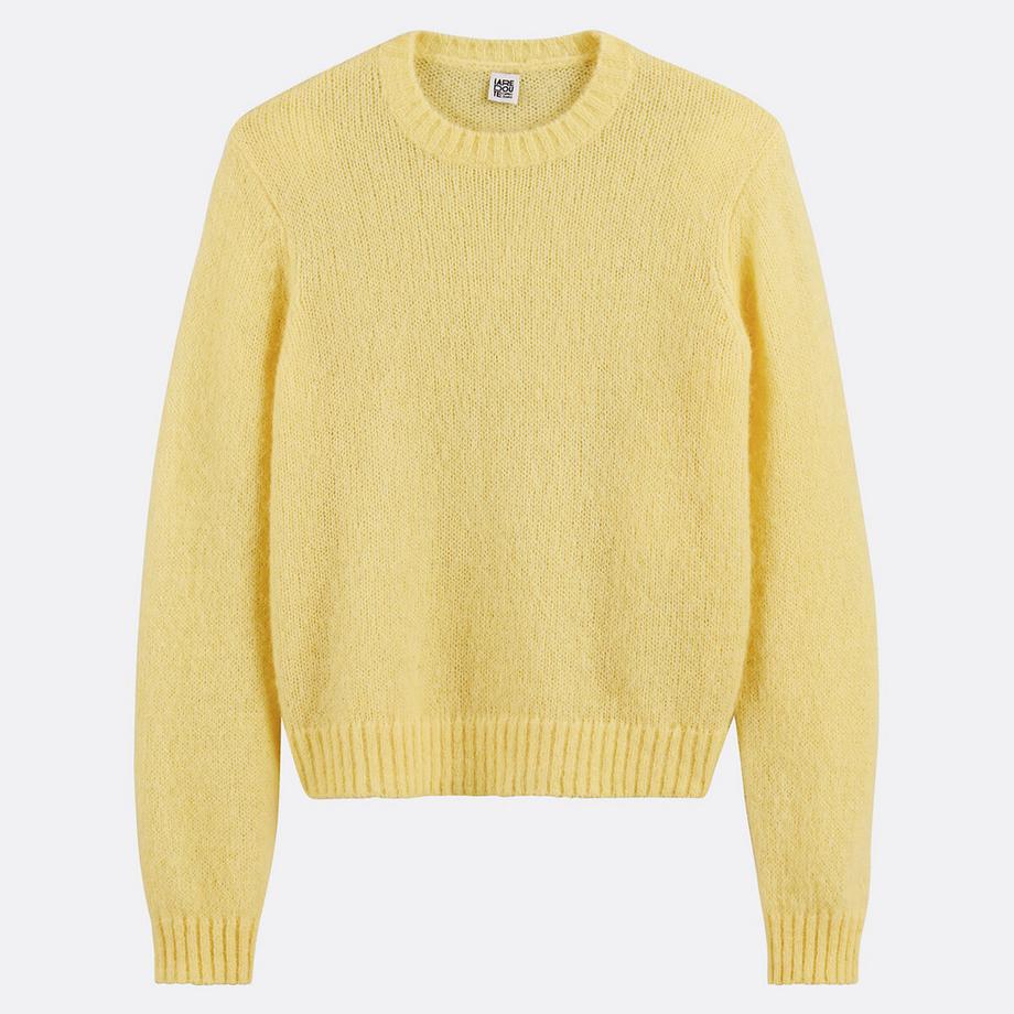 La Redoute Collections Pull col rond en grosse maille  